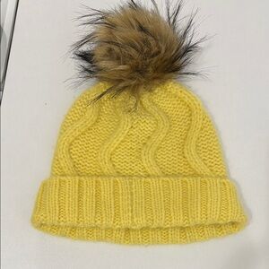 Alpaca yellow hat